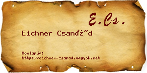 Eichner Csanád névjegykártya